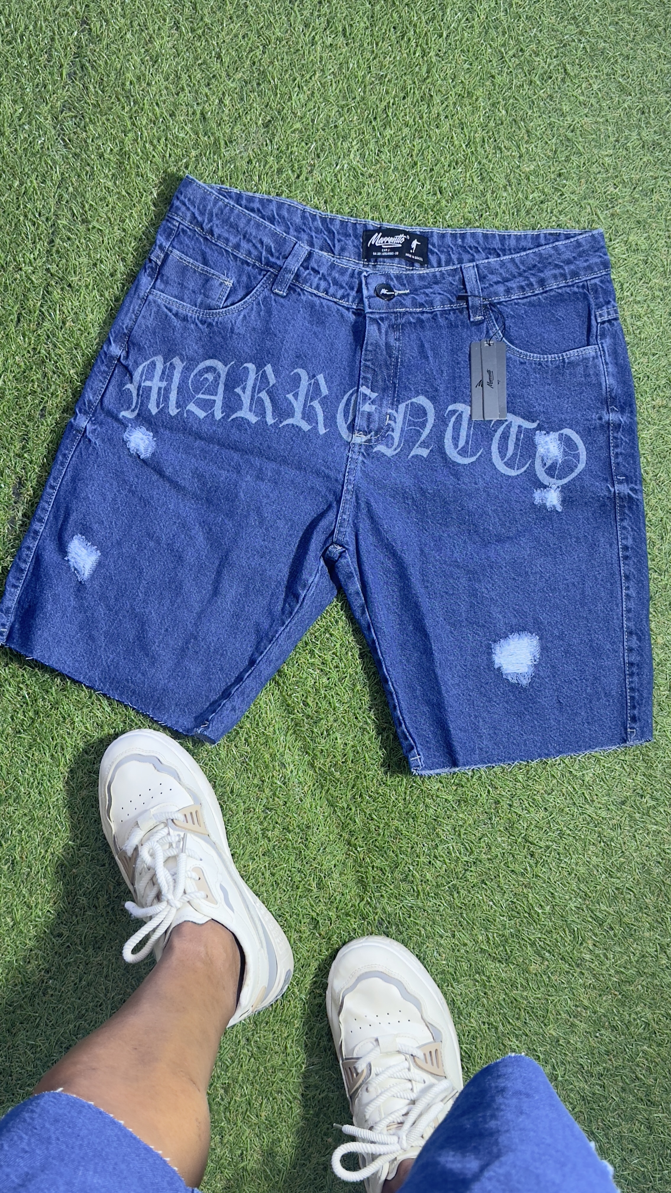 Short jeans modelagem Gringa