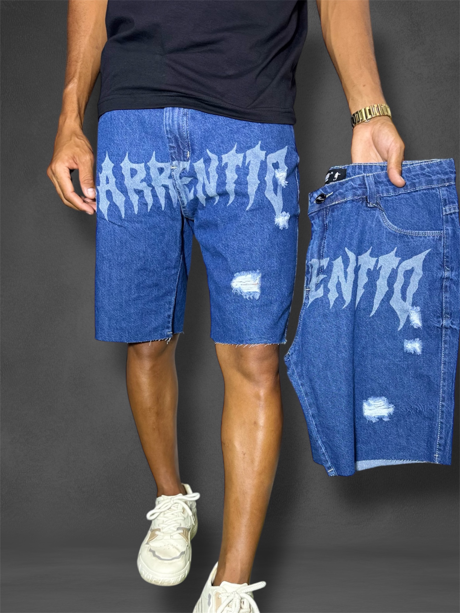 Short jeans modelagem Gringa