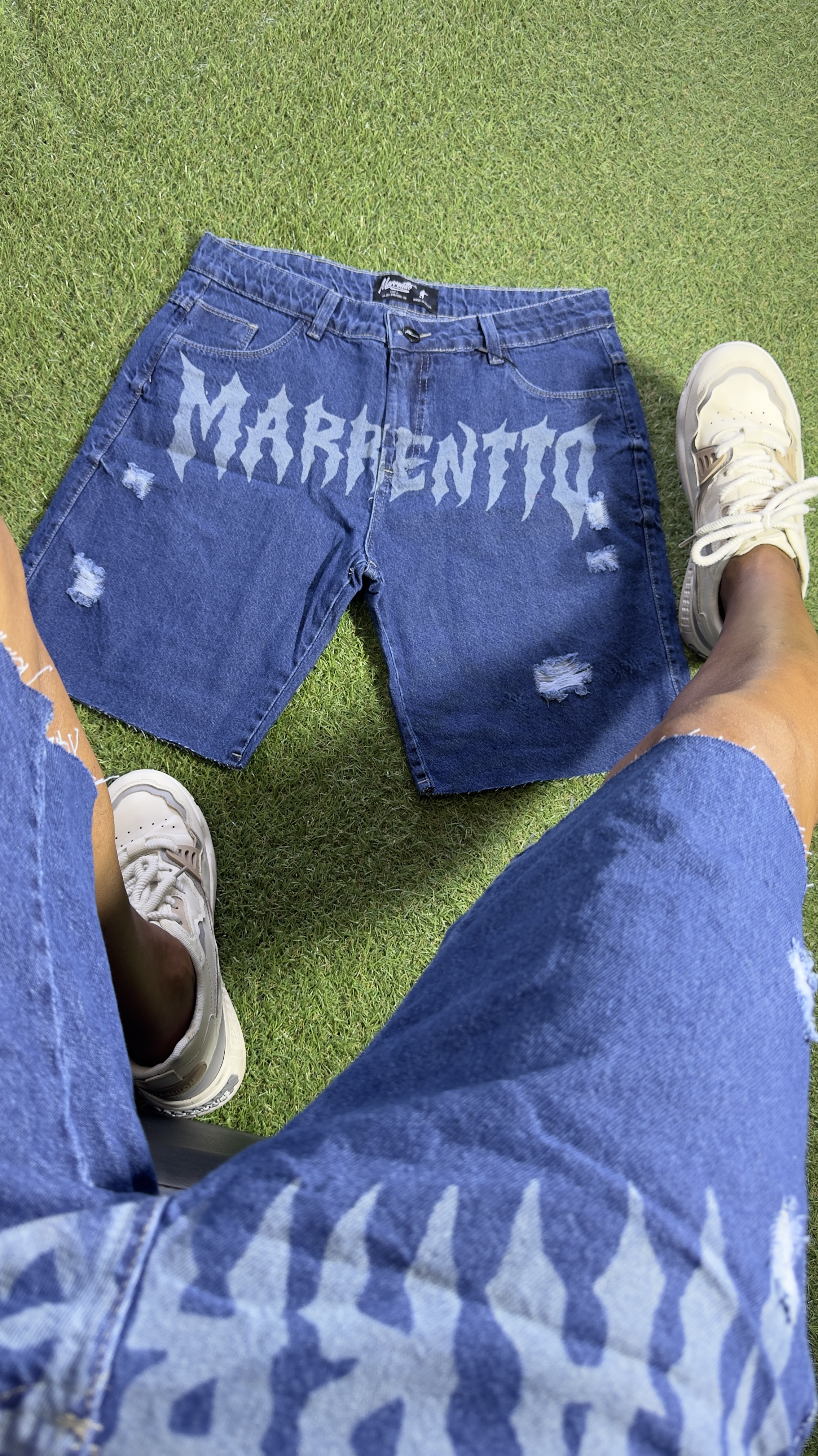 Short jeans modelagem Gringa